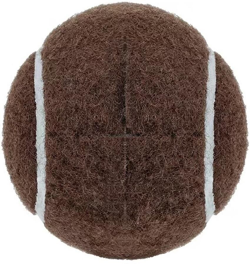 4-pack tennis kruisopening tafel- en stoelpoot hoezen stille krukvoetkussens anti-beweging en antislip voethoezen voor meubelpoten en vloerbescherming-Koffie