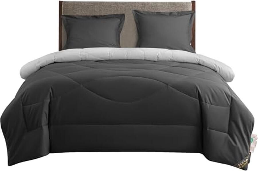 4-seizoenen dekbed 240 x 220 cm voor het hele jaar – ademend en anti-allergisch – ideaal voor kingsize bedden