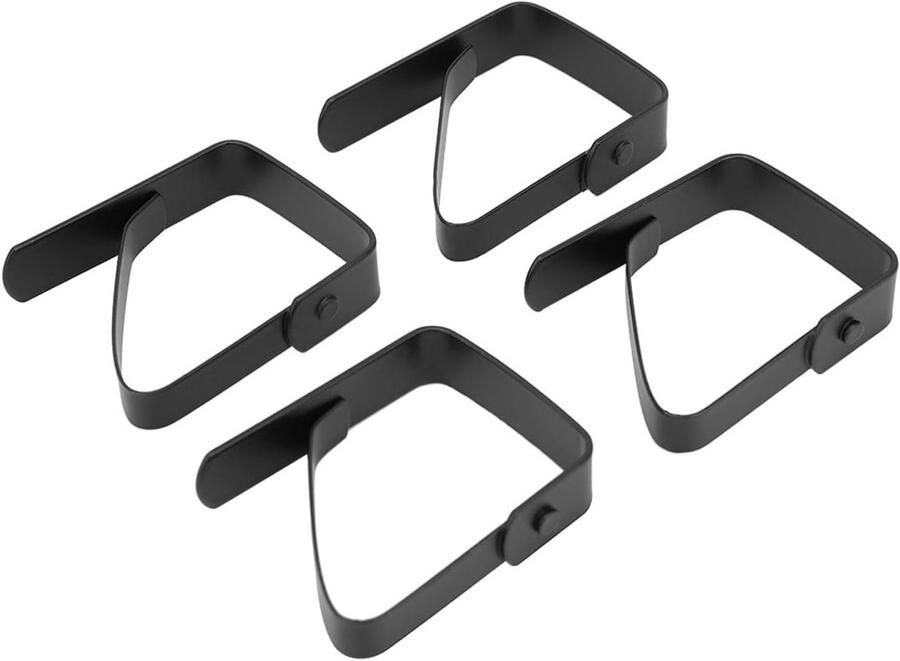 4-st roestvrijstalen tafelkleed houder klemmen 5 * 4 cm tafelkleed clips anti-slip voor thuiskeuken restaurant picknicktafels
