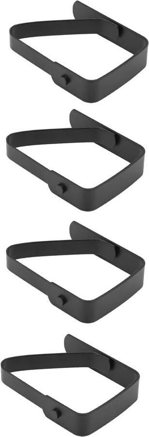 JGS Premium Tafelkleedklemmen (4 stuks) Antislip Tafelkleedhouder Geschikt voor Tafels tot 3 cm dik Ideaal voor Gezinnen Feesten en Picknicks