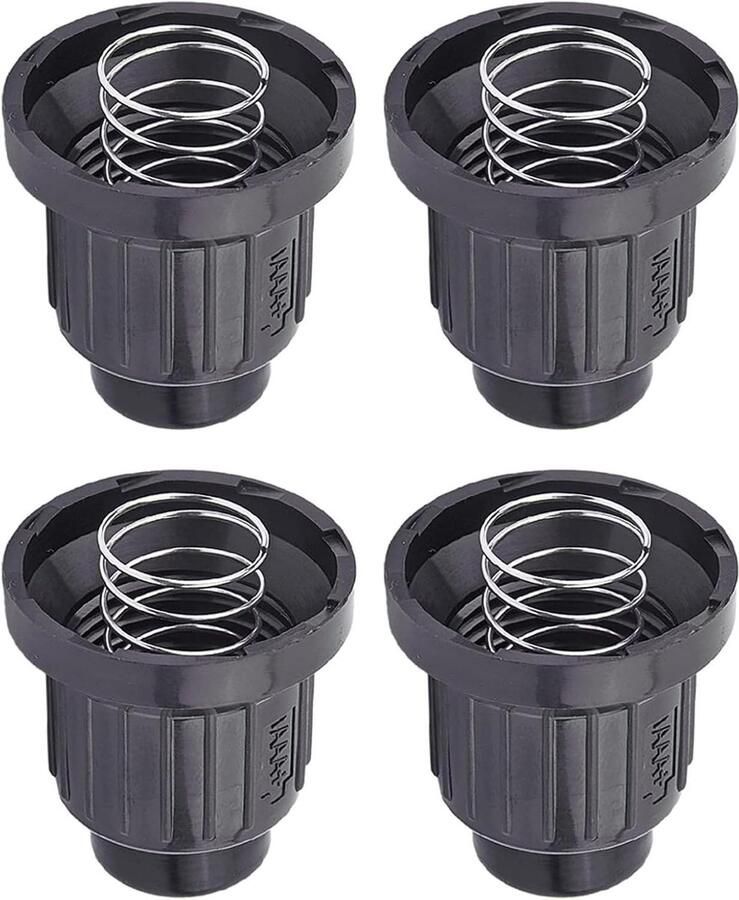 4 STKS AAA Batterij Ontsteker Caps Vervangende Schakeldoppen voor Gas Grill Spark Generator Geschikt voor Propaan Gas Fire Pit Electronische Ontstekers