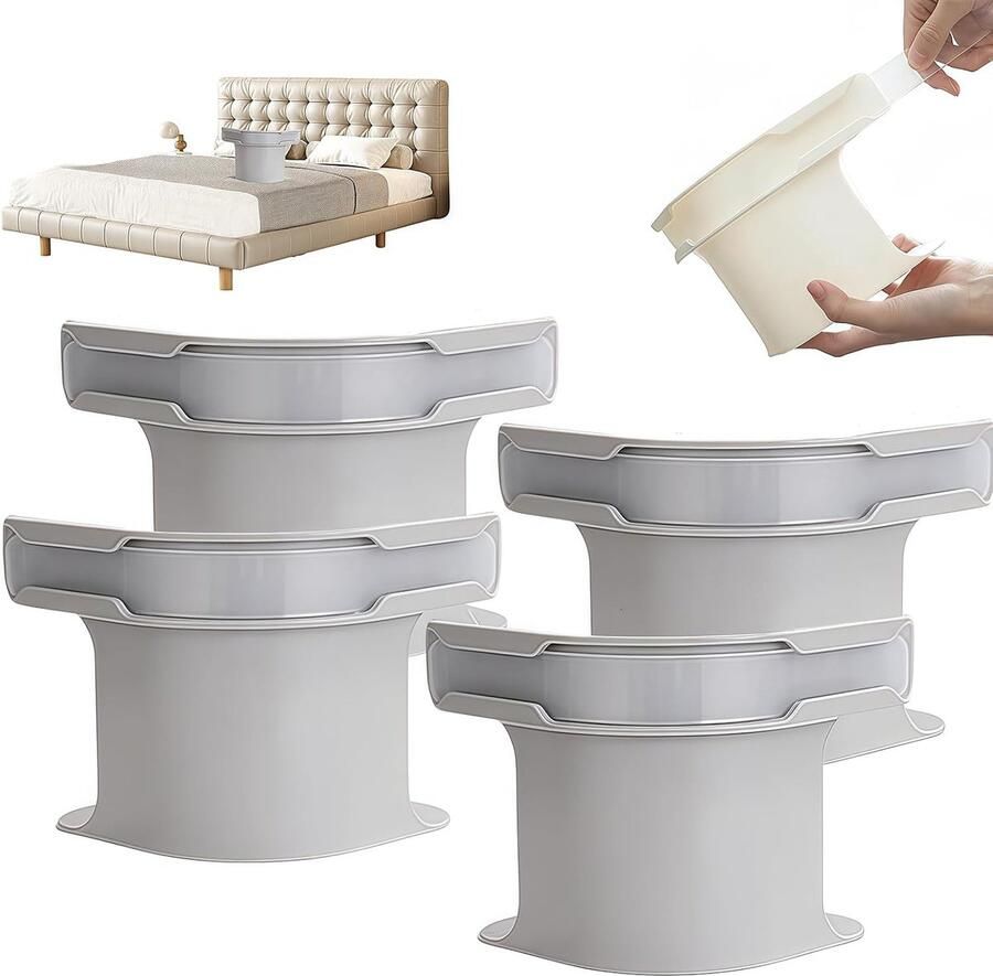 Set van 4 bedlakenhouders met sluitstrips stevige bedlakenbinders antislipclips voor matrassen dekens en beddengoed (grijs)