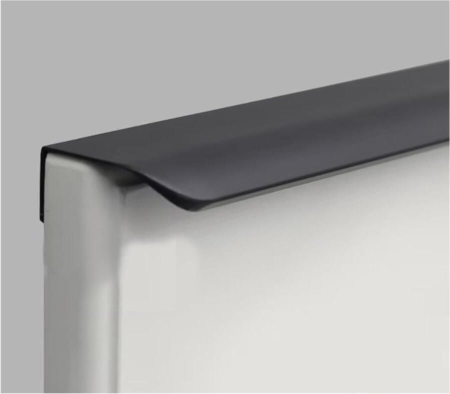 Meubelgrepen 4 stuks gatafstand 224 mm 30 * 3 2 * 1 8 cm geschikt voor deurdikte 15-22 mm verborgen deurklinken kastgrepen aluminium ladegrepen verborgen handgrepen onzichtbare meubelgrepen keukengrepen - Foto 2