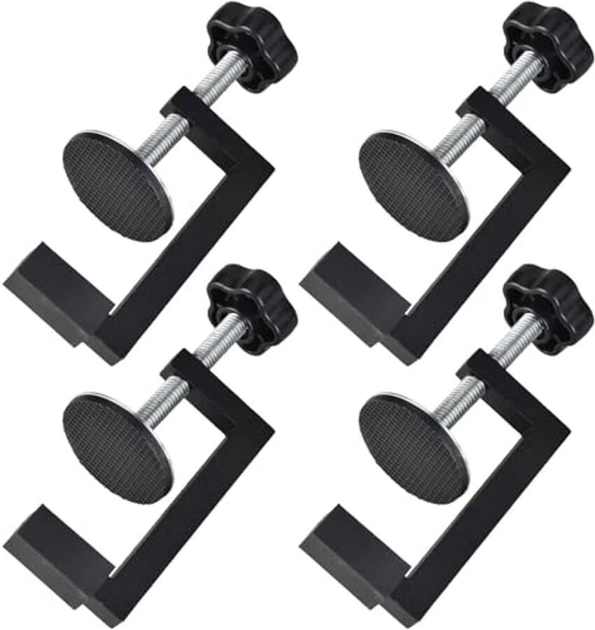 4 stuks tafelklemmen 10-57 mm Robuust en eenvoudig te bedienen voor professioneel gebruik