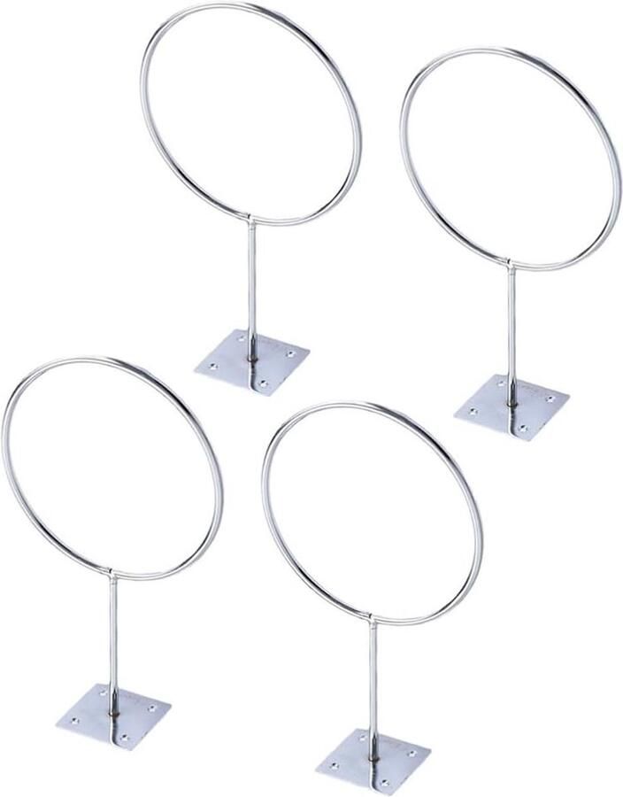 4 stuks wandhouder balhouder metalen sportbal display rek opslag voor voetbal basketbal volleybal