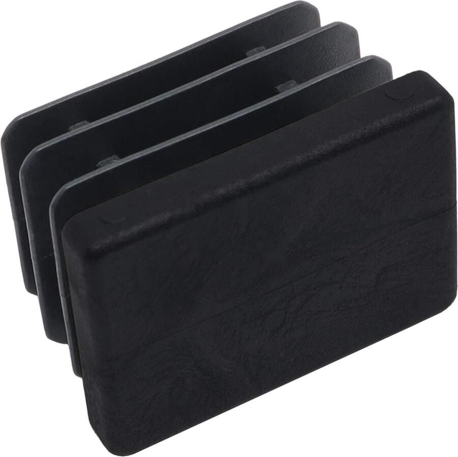 4 x lamellenstop zwart 25 x 35 mm INS-R-BL-2535-4