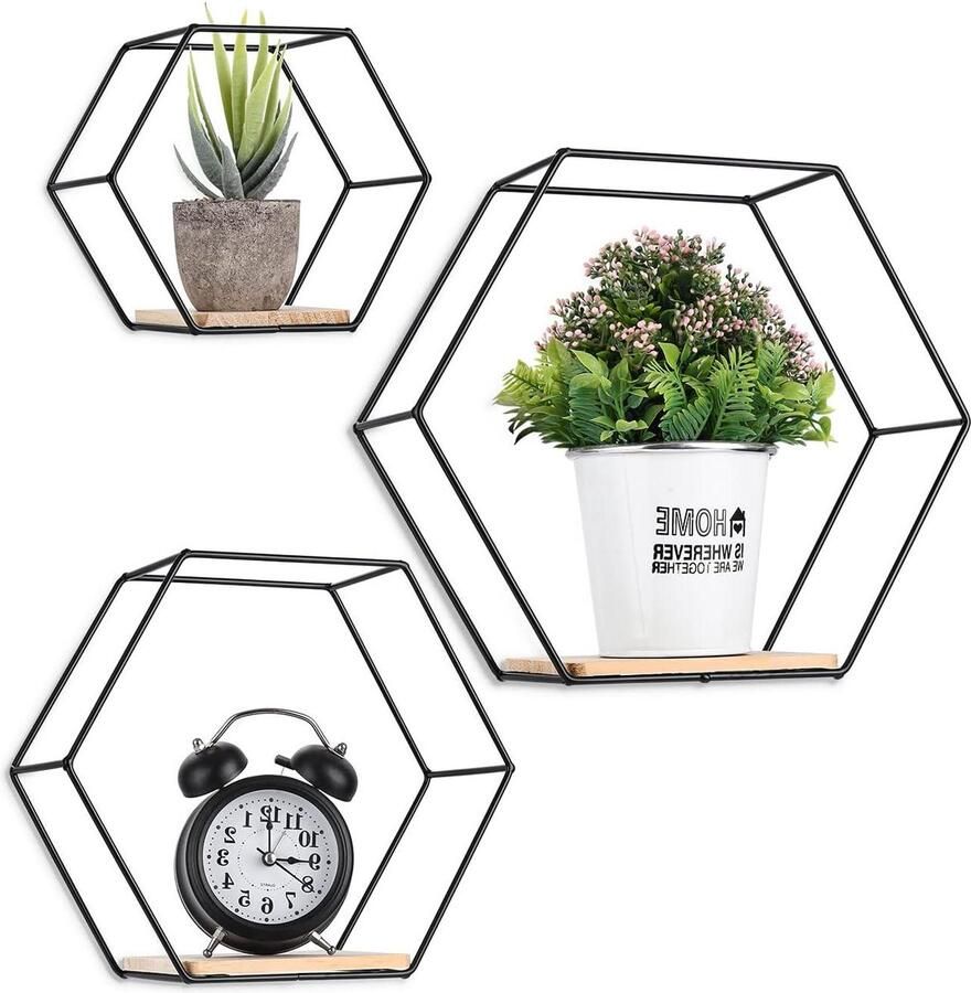 40 cm drijvende planken voordeelset van 3 houtnerf foto rand wandplanken voor badkamer slaapkamer keuken woonkamer romig wit