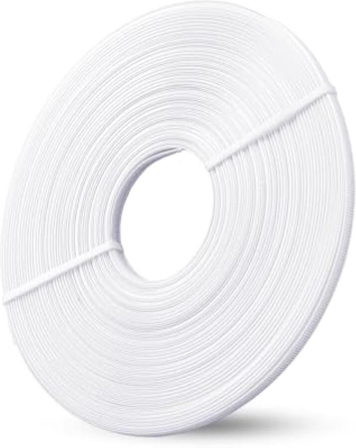 45 yards polyester walvisbeen 6mm katoen bedekt poly naaiaccessoires botten naaien doorlopende lage dichtheid beha uitbenen gereedschap korsetten trouwjurken avondjurken ondergoed hoeden wit