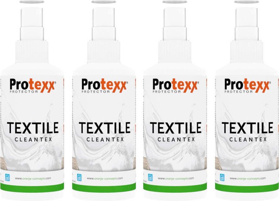 4x Protexx Textile Cleantex 100ml (400ml)