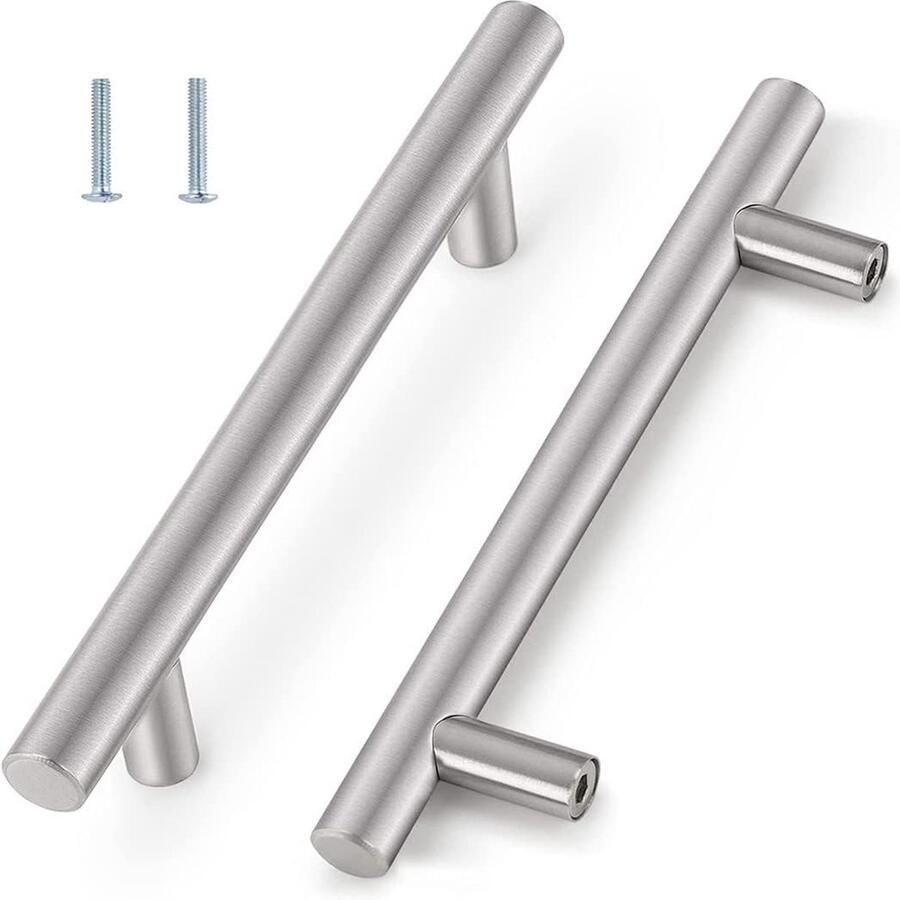 5 stuks kastgrepen meubelknoppen roestvrij staal meubelgrepen metalen handgrepen voor keukenkasten handgrepen meubels deurgreep keuken keukengrepen laden handgrepen