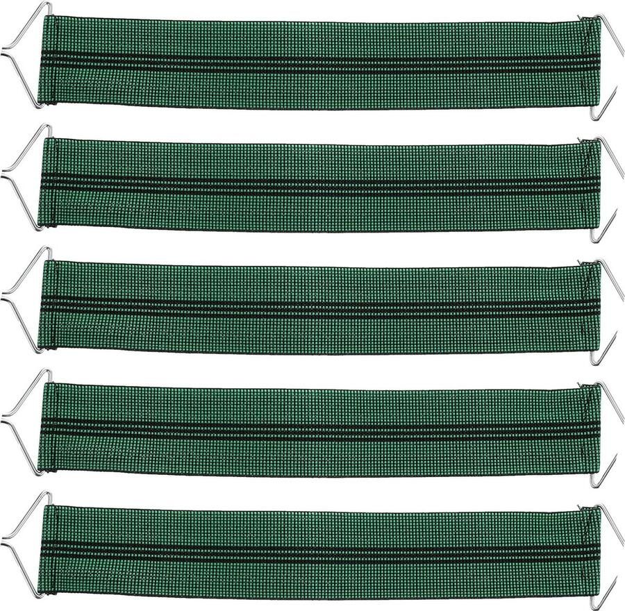 5 stuks verstevigingsriemen voor ligstoel klapstoel strandhanddoekhouder C-vouwhanddoeken gevoerde klapstoel strandhanddoeken stoelriem onbreekbare riem voor stoeltafels en stoelen