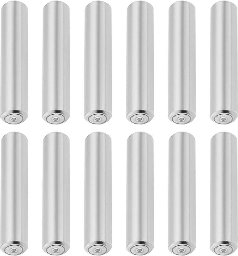 50 stuks 5x25mm Plank Beugel Plugpennen RVS Pin voor Boekenkasten Meubel Reparatie