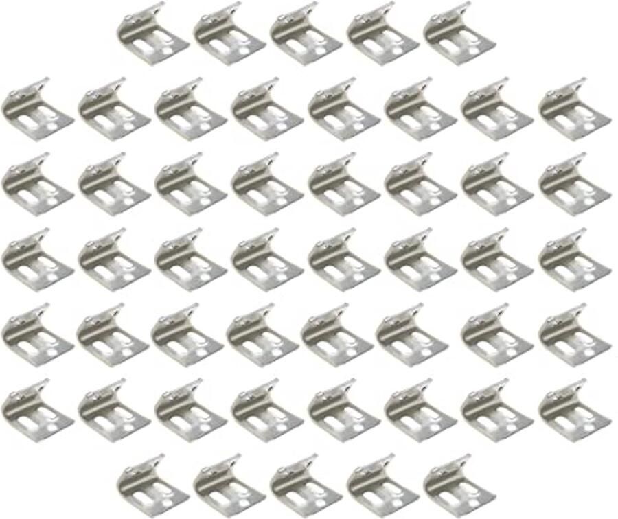 50 Stuks Bekleding Meubel Clips met 5 Gaten Voor Reparatie en Vervanging van Stoelen en Sofas