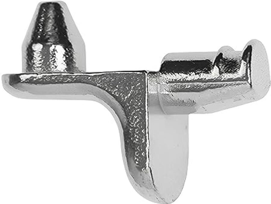 50 Stuks L-vormige Plankdragers voor Keukenkast en Boekenkast Inlegplankhouders met Opbergdoos