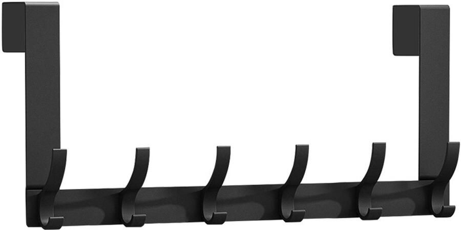 6 kledinghaken kapstok hangend hangende deurhaken handdoekrekken voor aan de deur kledingrekken voor elk huishouden badkameropbergrekken