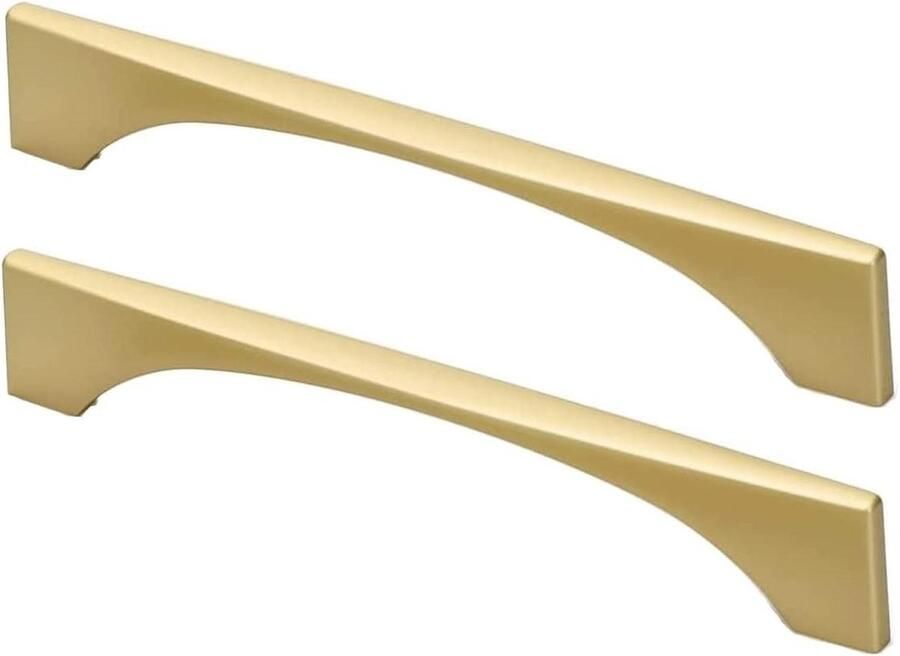 6 Stuks gouden deurgrepen voor keukenkasten 160mm keukendeurgrepen