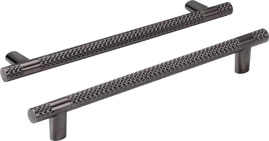 6 Stuks keukenkast handgrepen Gatencentra 192mm zwart deurgrepen keuken deurgrepen cabinet handle black