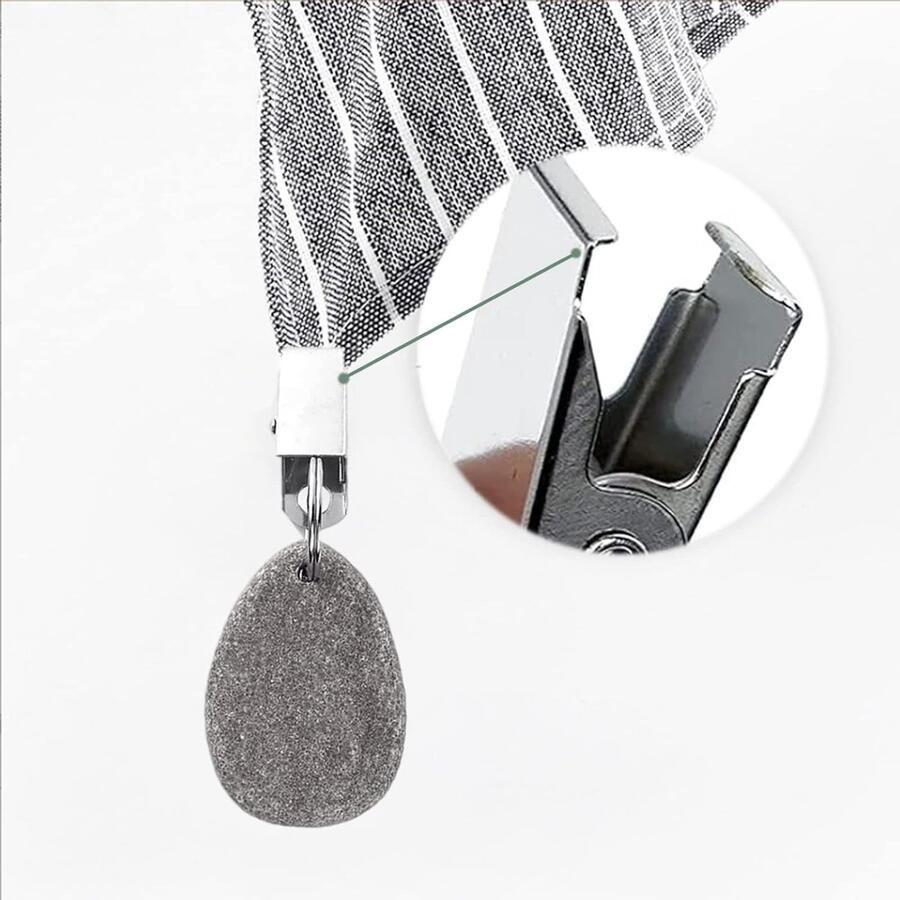 Senza Marchio Tafelkleedverzwaringsset 6 stuks tafelkleedgewichten met clips tafelkleedklemmen tafelkleed voor familie feest camping bruiloft tuin picknick 6 stuks