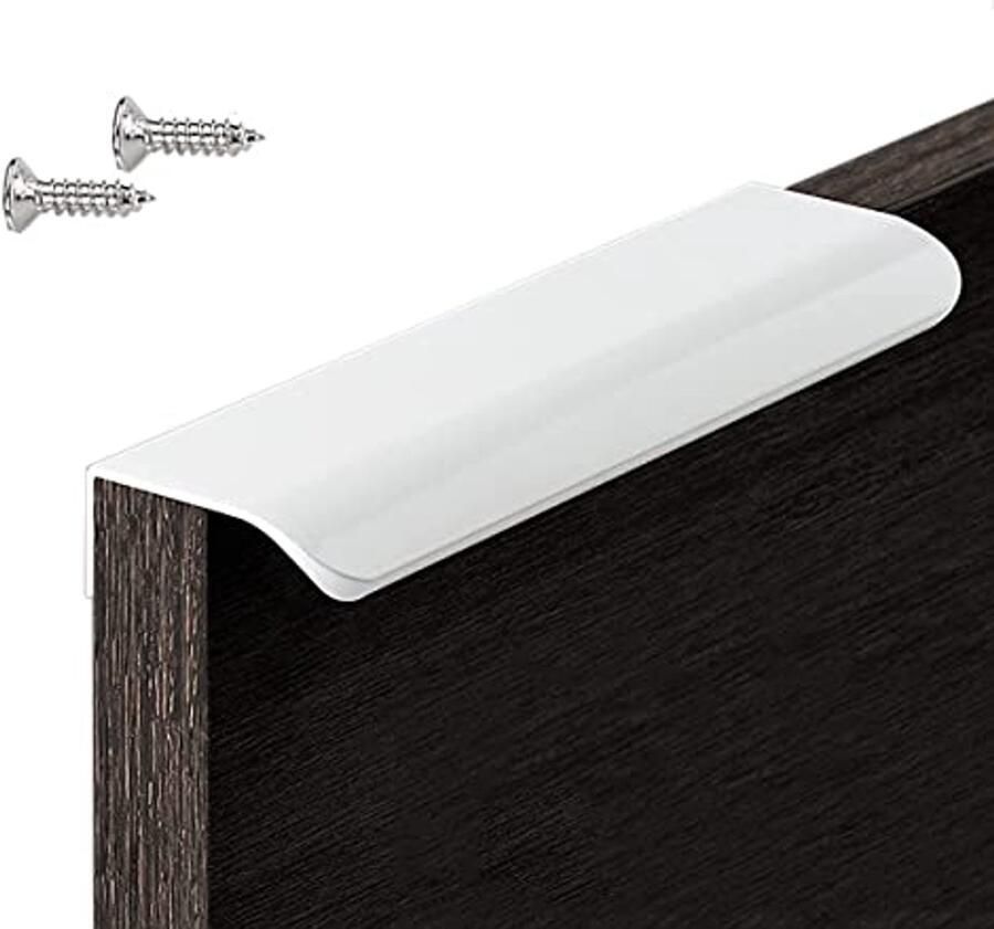 6 Stuks Verborgen Kastgrepen Keukengrepen Deurgrepen en Ladegrepen voor Slaapkamer en Badkamer