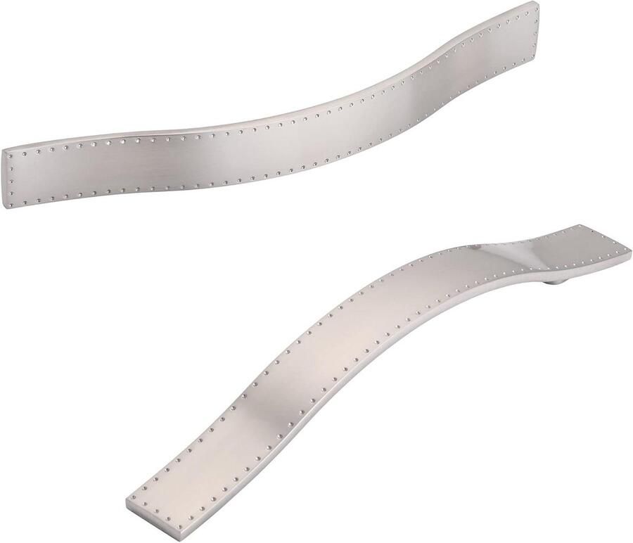 6 stuks zilveren keukenkast handgrepen 128mm set van lade- en badkamerhandgrepen