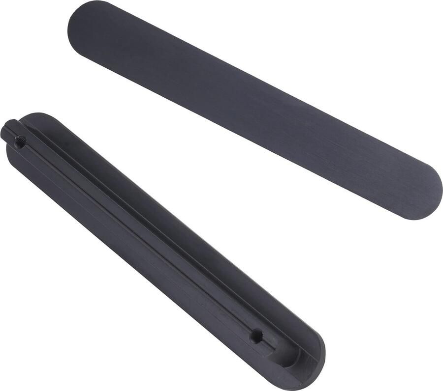 6 stuks zwarte keukenkast handgrepen 128mm moderne meubelgrepen voor kasten en lades