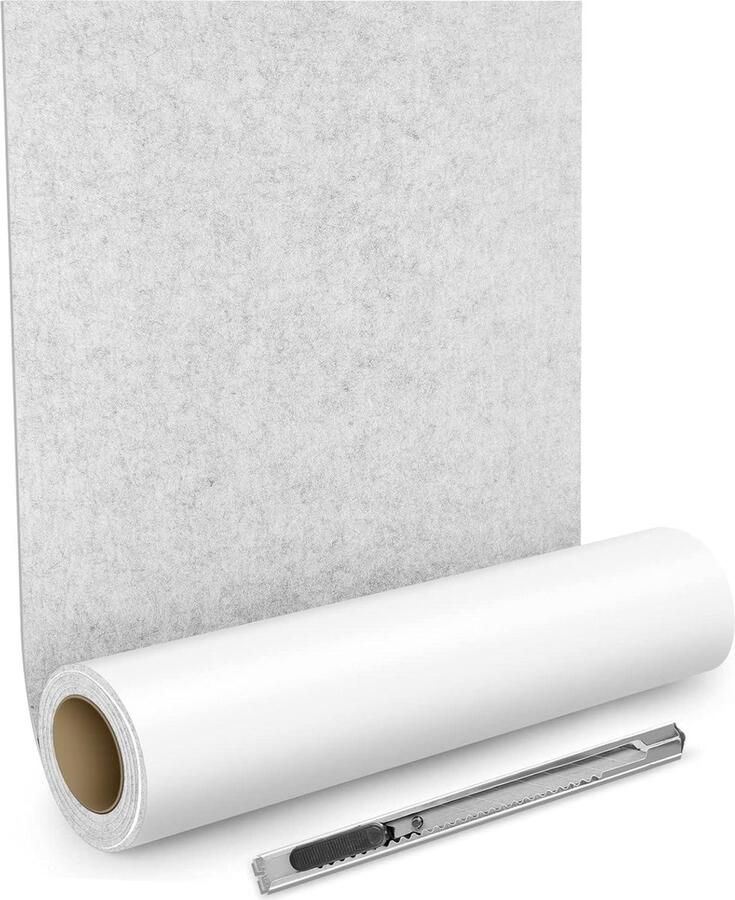 60 x 150 cm zelfklevende viltglijders lichtgrijs meubelglijders viltpads multifunctionele plaktape voor stoel- en tafelpoten