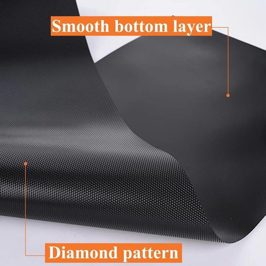 60 x 500 cm lademat antislipmat van EVA waterdicht op maat te snijden mat niet klevend voor planken kasten laden koelkast (LFGB-gecertificeerd