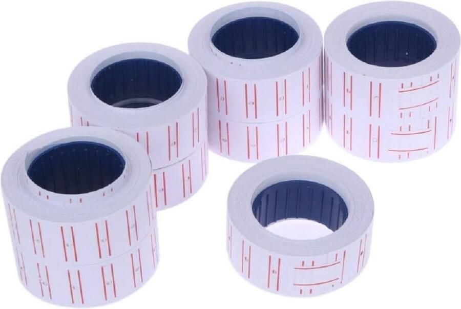 6000 stuks Zelfklevend Labelpapier voor Prijskaartjes
