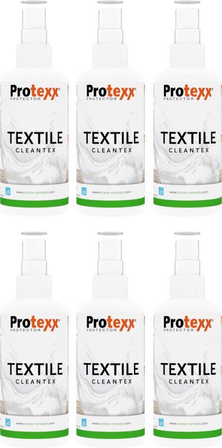 6x Protexx Textile Cleantex 100ml (600ml)