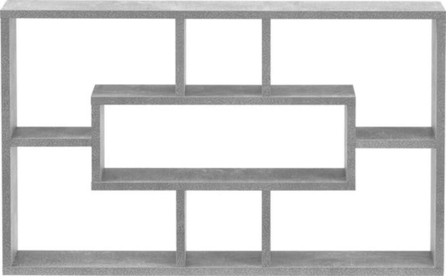 7 Compartimenten 77x10x48 cm Wandrek
