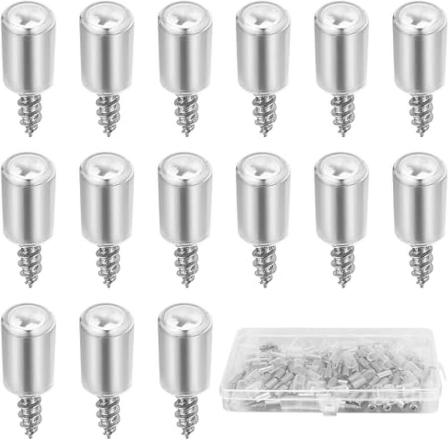 70 Stuks Plankdragers Ø7.5mm Ideaal voor Planken en Kasten