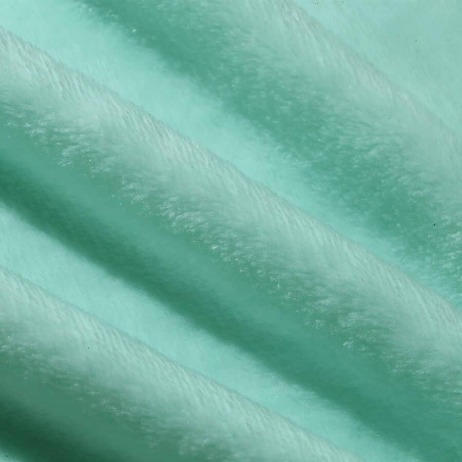 75 x 100 cm lichte gezellige pluche deken voor kinderwagen wollige warme fleece deken voor meisjes jongens peuterbed kinderbed (groene giraf)