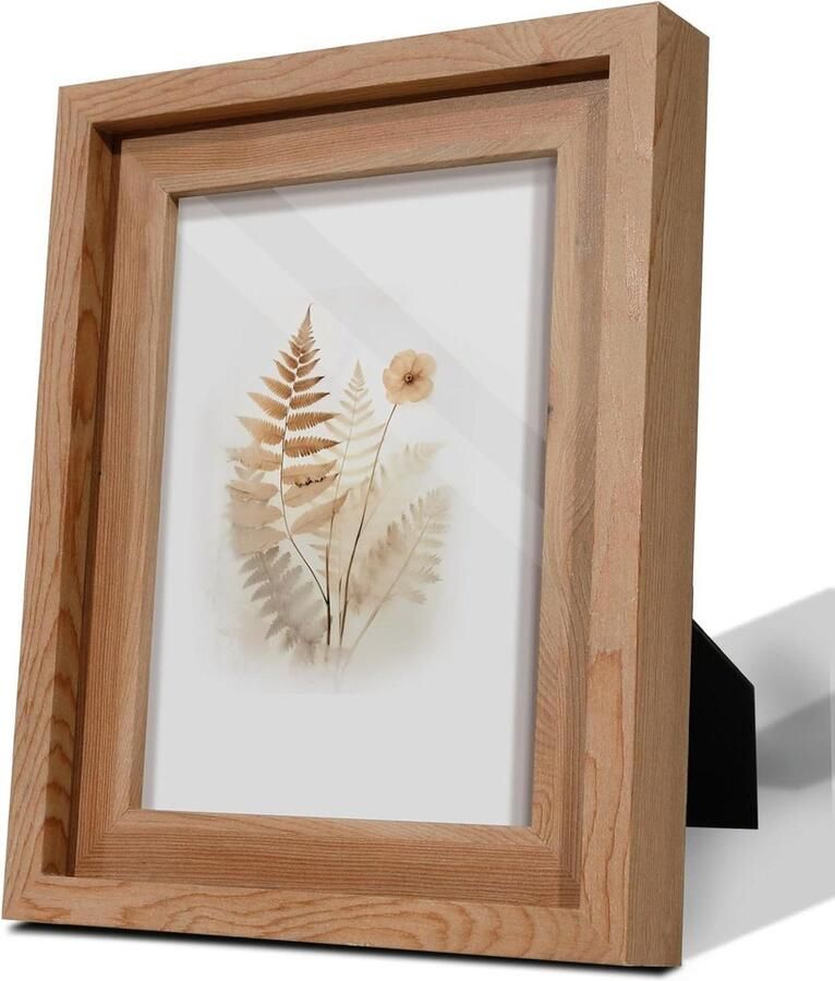 7x5 5x7 inch Houten Fotolijsten Muur Vriend Familie Kerst Verjaardagscadeau Echt Glas Mounts Schuur Hout Diepe Rustieke Frames Display Verticaal Horizontaal Bureau
