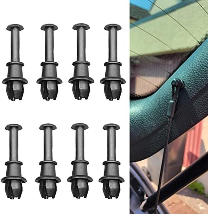 8-delige Hoedplank Klemmen Verstevigingsriemen voor Auto