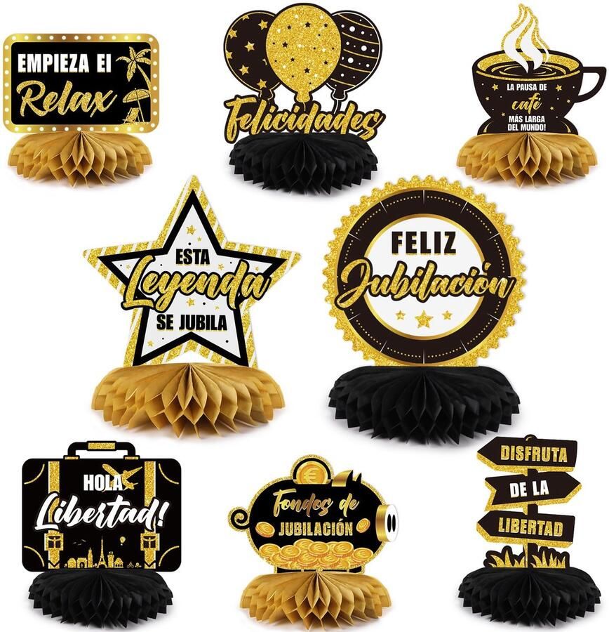 8 pieces in honeycomb look in Spanish pension