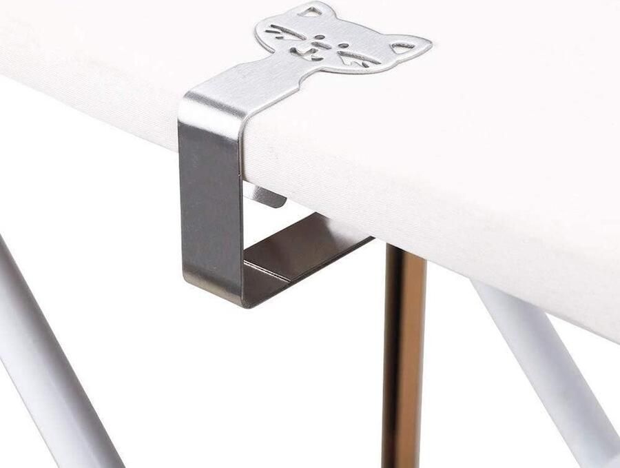 8 Pieces Stainless Steel Tablecloth Clips for Restaurant Garden Table Wedding Party Tablecloth Clamp