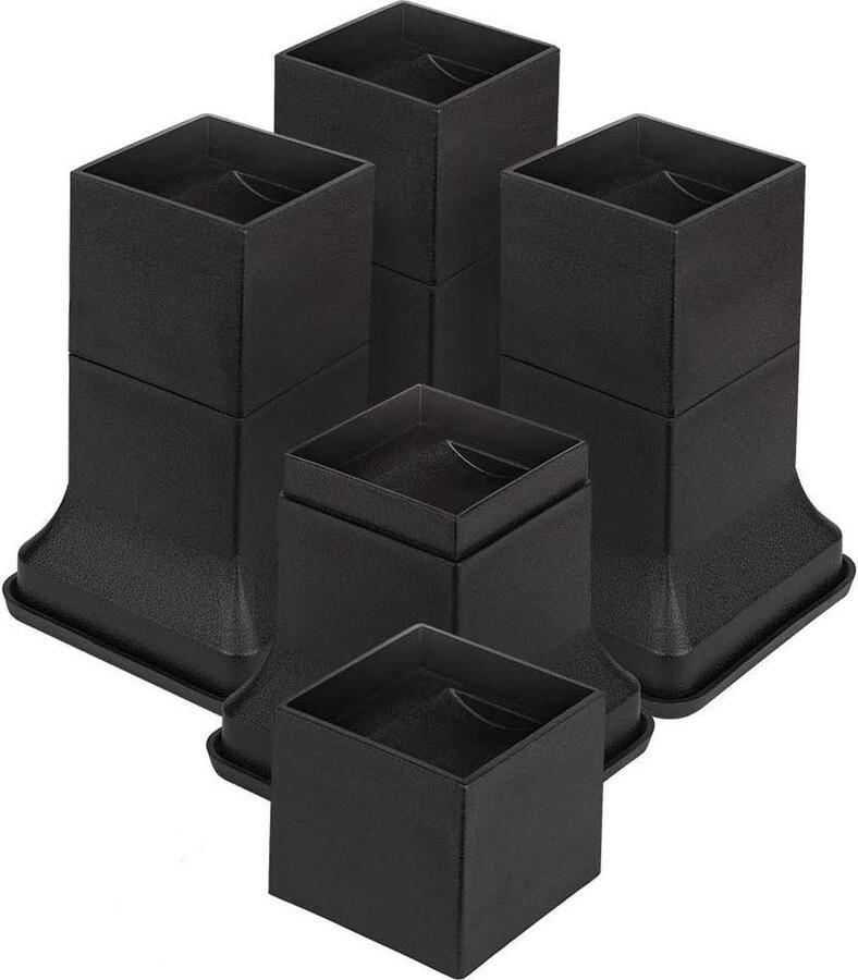 8 stuks bed riser in hoogte verstelbare meubelvoet bank 5 cm en 10 cm furniture risers
