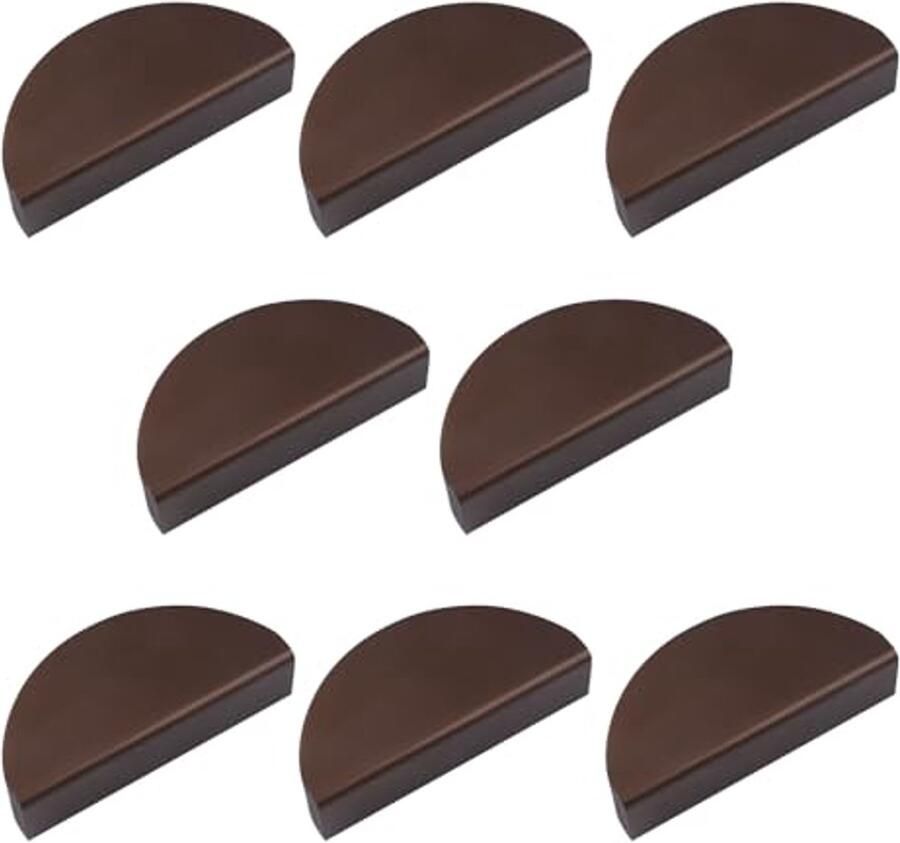 8 stuks Halve Maan Lade Trekt Knoppen Decoratieve Deurknoppen voor Meubels