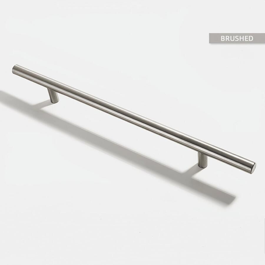 8 stuks kastgrepen roestvrij staal keukengrepen zilver 224mm gatafstand meubelgrepen geborsteld voor keukenkasten