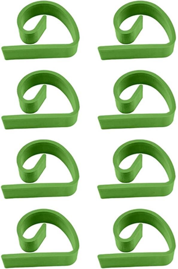 8 stuks kunststof tafelkleedklemmen vastzet klemmetjes Multifunctionele antislip tafelkleedklemmen Tafelkleed vastzetten Groente