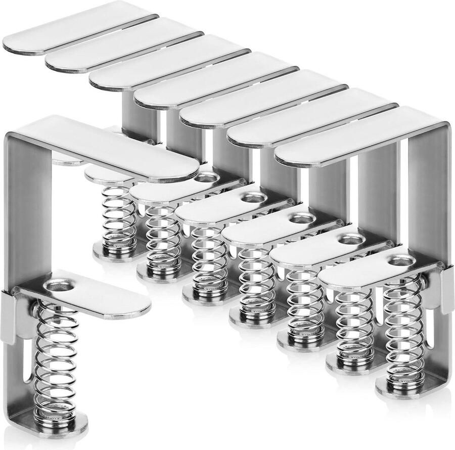 8 x tablecloth clamp with spring steel table clips for indoor and outdoor use Tablecloth Clamp