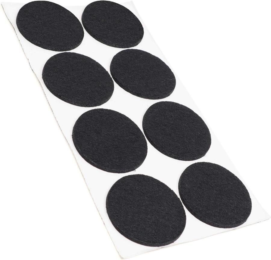 8 x Zelfklevende Viltglijders Zwart ø 50 mm Rond Meubelviltglijders met een dikte van 35 mm Meubel- en vloerbeschermingIk hoop dat deze aanpassing aan uw wensen voldoet. Kan ik nog iets anders voor u doen?