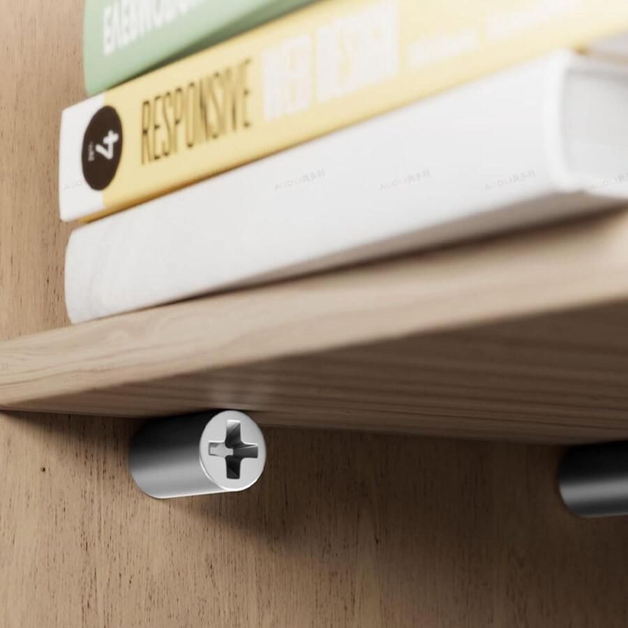 80 stuks plankdragers zelftappende schroeven voor meubels en kasten