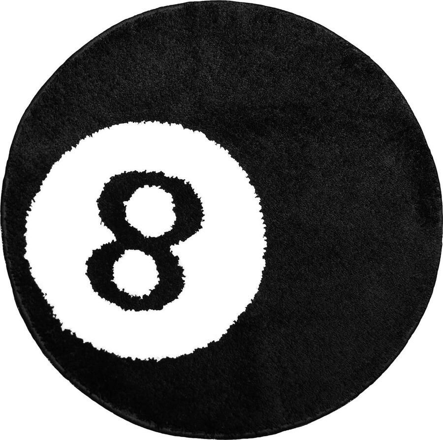 80*80cm antislip vloermat verdikt imitatie kasjmier rond tapijt slaapkamer nachtkastje deken geschikt voor woonkamer eetkamer slaapzaal en slaapkamerdecoratie Gekleurde letters - Foto 5