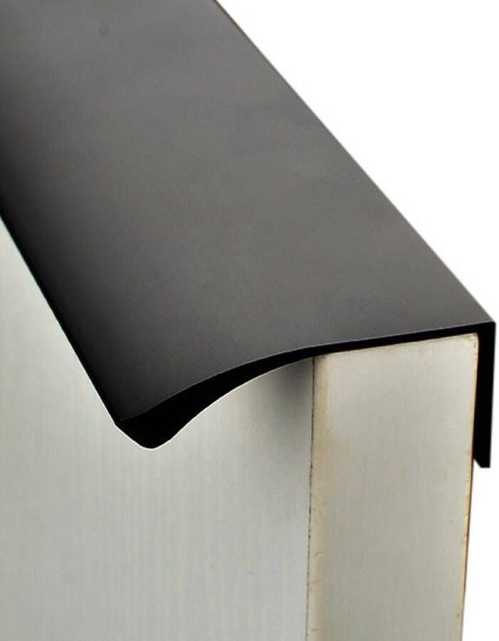 8cm Afgeronde Handgreep Mat Zwart Keukenkastjes voor Deurtjes