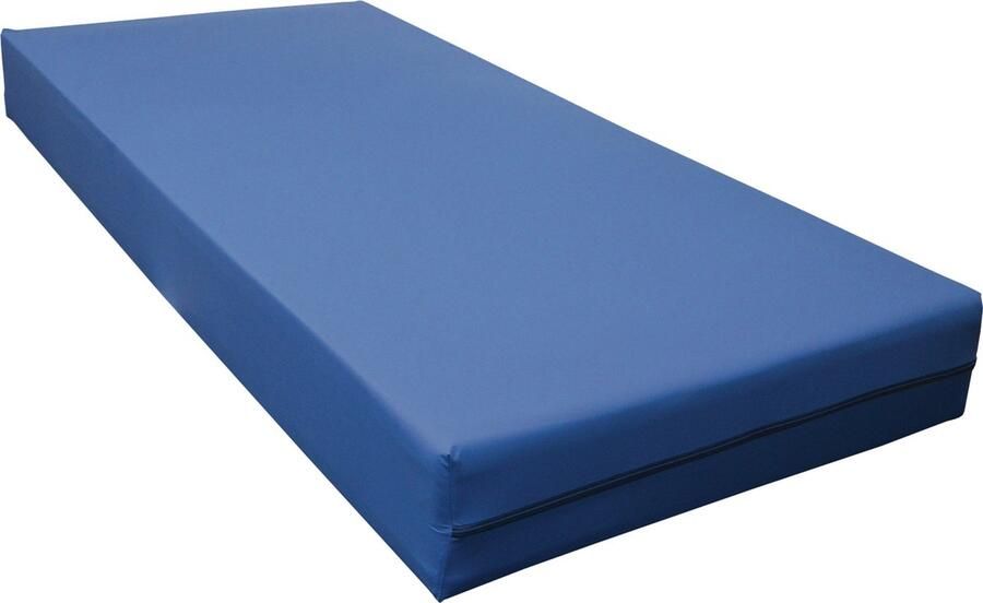 Nirwana Bedden 90x210 Zorgmatras Incontinentie waterdichte Koudschuim matras c.a 17 cm