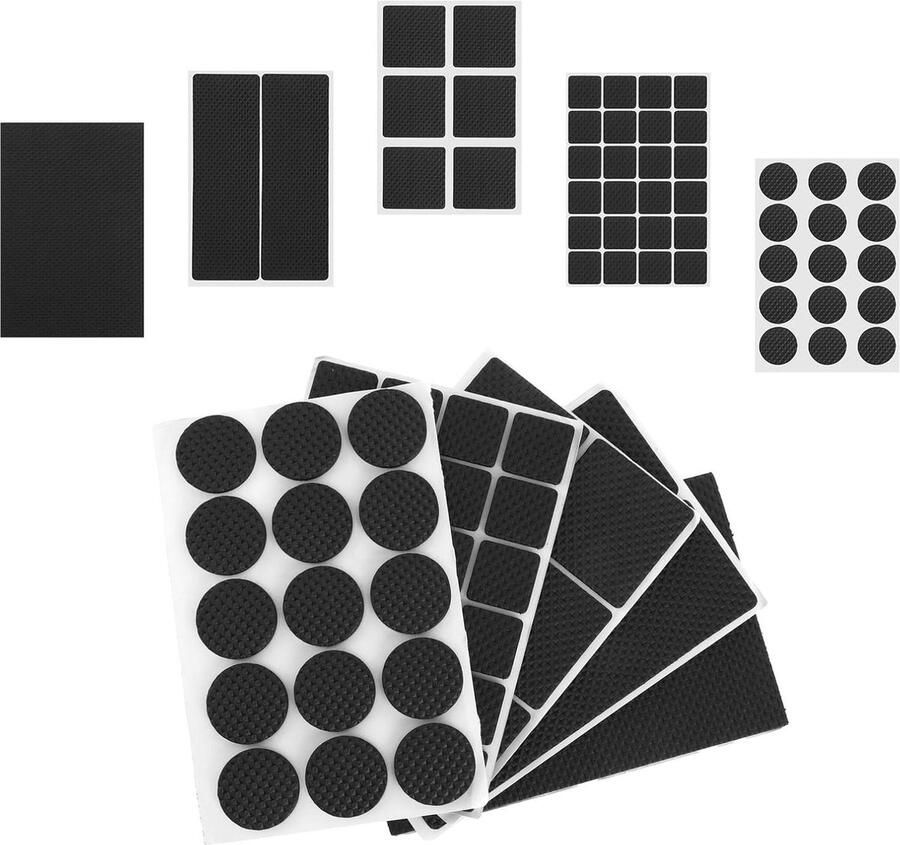 96 stuks zelfklevende antislip pads rubberen mat meubelpoten stoelpoten tafels banken bescherming hardhouten vloeren