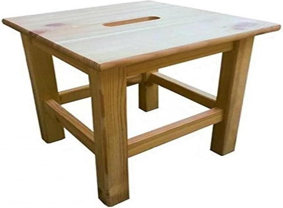 9679005 big-quadro houten kruk for extra comfort and style Kruk