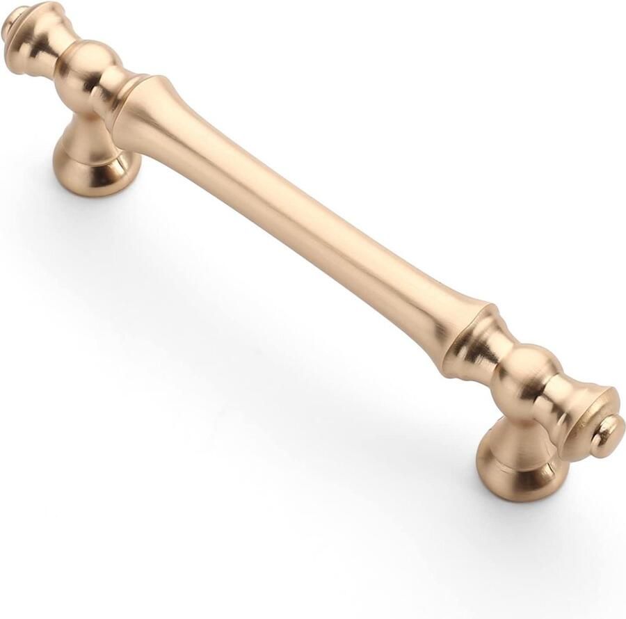 96mm Mat Goud Deurgrepen Set van 6 Zinklegering Morden Meubelgrepen Keuken Kantoor Laden Kast