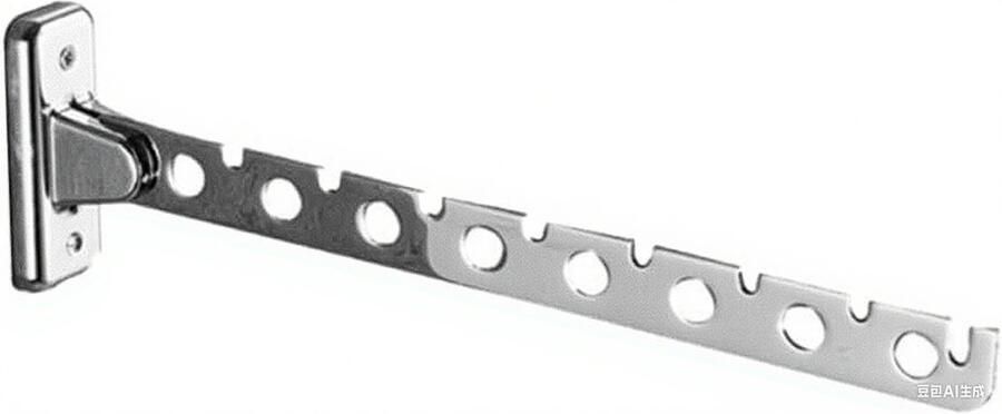 Aan de muur bevestigd kledingrek Roestvrijstalen kledinghaak Droogrek Draaibaar ruimtebesparend kledingrek Multifunctioneel roestvrijstalen opvouwbaar kledingrek Verwijderbare aan de muur bevestigde garderobehaak Ruimtebesparend kledingrek